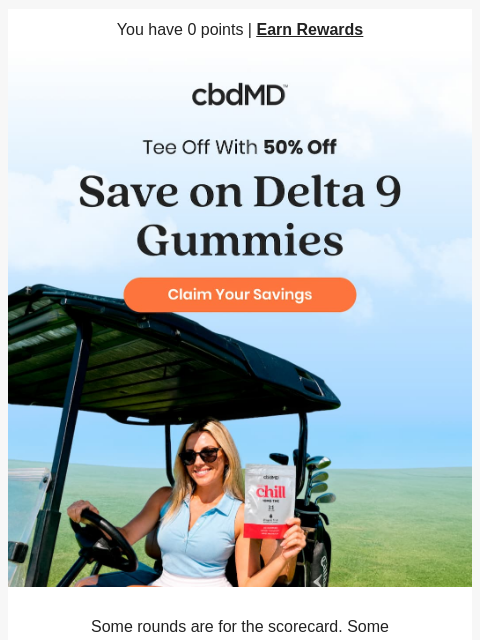 cbdmd newsletter: Every Round’s Better With These in the Bag