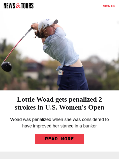 golfdigest newsletter: Nelly Korda’s quest for American golf history 