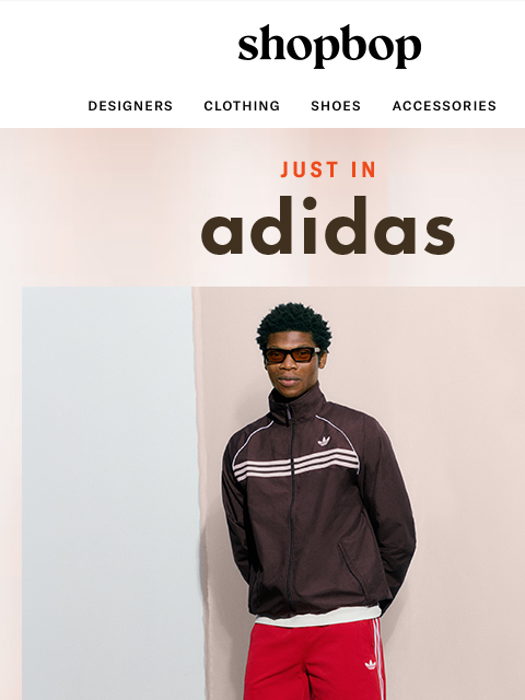 shopbop-mail newsletter: Bold moves with adidas
