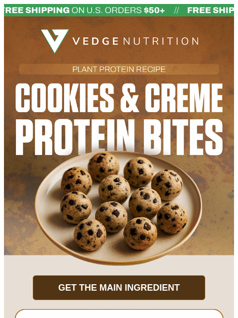vedgenutrition newsletter: Your EASIEST recipe of the week 😋
