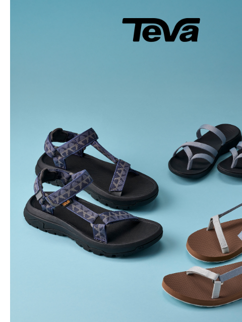 teva newsletter: New styles. New colors. New season.