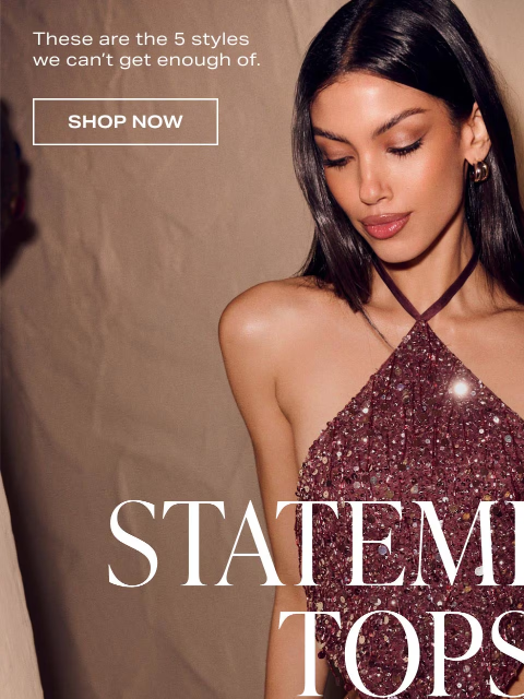 revolve newsletter: We Found The Perfect Going Out Top