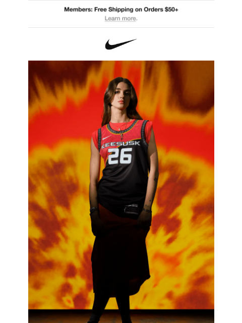 nike newsletter: The jersey becomes the statement