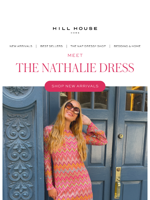 hillhousehome newsletter: Meet: The Nathalie Dress 🩷
