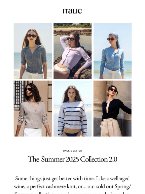 Bestsellers from our Spring/Summer collection are back along with exclusive seasonal colors. ͏ ͏ ͏ ͏ ͏ ͏ ͏ ͏ ͏ ͏ ͏ ͏ ͏ ͏ ͏ ͏ ͏ ͏ ͏ ͏ ͏ ͏ ͏ ͏ ͏ ͏ ͏ ͏ ͏ ͏ ͏ ͏ ͏ ͏ ͏ ͏ ͏ ͏ ͏ ͏ ͏ ͏ ͏ ͏ ͏ ͏ ͏ ͏ ͏ ͏ ͏ ͏ ͏ ͏