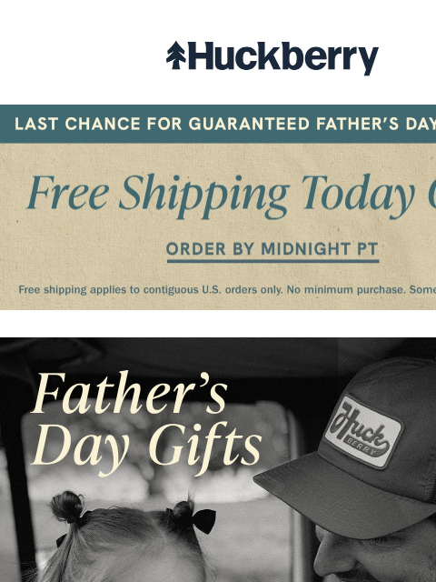 huckberry newsletter: The Rad Dad Tee Is Back