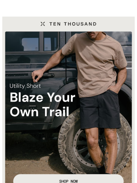 tenthousand newsletter: Our Toughest Outdoor Short