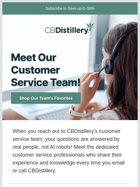 thecbdistillery newsletter: Your questions are answered by a real person, not ...