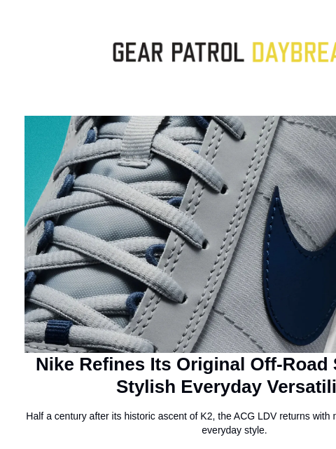 gearpatrol newsletter: Dad Shoes Never Looked so Stealthy