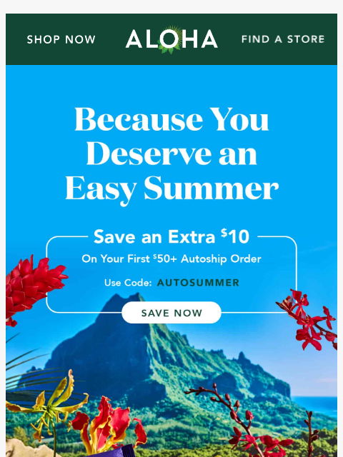 aloha newsletter: Your favorite protein, your way.