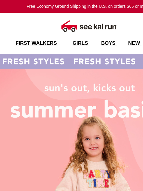 seekairun newsletter: Stock Up On Basics Built For All Summer Long ☀️