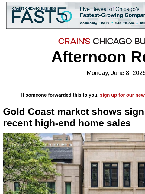 crainalerts newsletter: Gold Coast market shows signs of revival