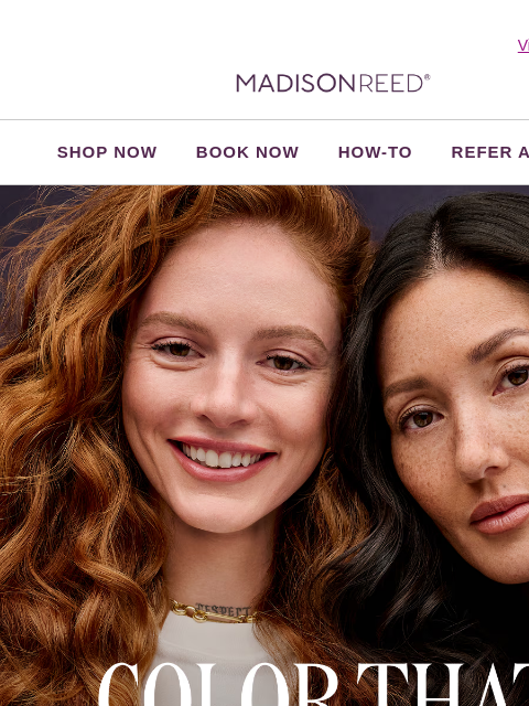 madison-reed newsletter: 💞 Find Your Perfect Match