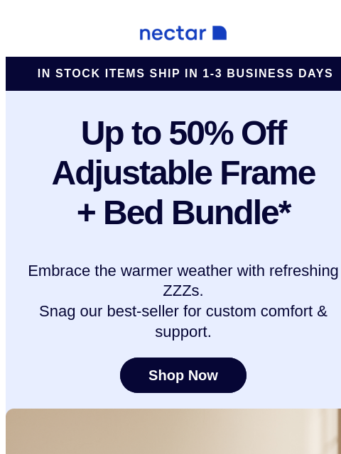 Discover why we're America's most awarded mattress brand. Plus, score our best-selling bundle for up to 50% OFF. Includes your choice of mattress, our adjustable bed frame, sheet set, pillow(s)