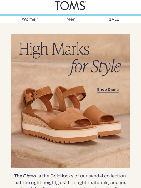 toms newsletter: Shop Our Fans’ Go-To Platform Sandal