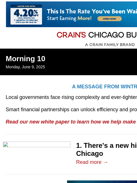 Here are this morning's top stories. ͏ ‌ ͏ ‌ ͏ ‌ ͏ ‌ ͏ ‌ ͏ ‌ ͏ ‌ ͏ ‌ ͏ ‌ ͏ ‌ ͏ ‌ ͏ ‌ ͏ ‌ ͏ ‌ ͏ ‌ ͏ ‌ ͏ ‌ ͏ ‌ ͏ ‌ ͏ ‌ ͏ ‌ ͏ ‌ ͏ ‌ ͏ ‌ ͏ ‌ ͏ ‌ ͏ ‌ ͏ ‌ ͏ ‌ ͏ ‌ ͏ ‌ ͏ ‌ ͏ ‌ ͏ ‌ ͏ ‌ ͏ ‌ ͏ ‌ ͏ ‌ ͏ ‌ ͏ ‌