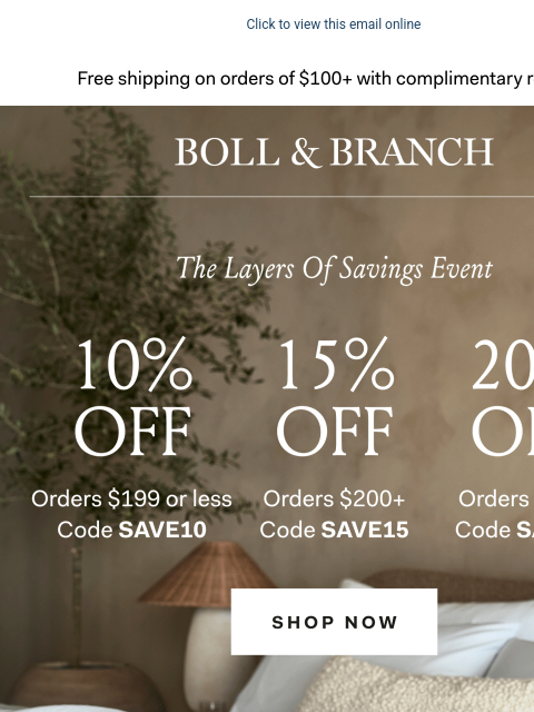 The more you layer, the more you save Click to view this email online Free shipping on orders $100+ with complimentary returns. ͏ ͏ ͏ ͏ ͏ ͏ ͏ ͏ ͏ ͏ ͏ ͏ ͏ ͏ ͏ ͏ ͏ ͏ ͏ ͏ ͏ ͏ ͏ ͏ ͏ ͏ ͏ ͏ ͏ ͏ ͏ ͏ ͏ ͏ ͏ ͏ ͏