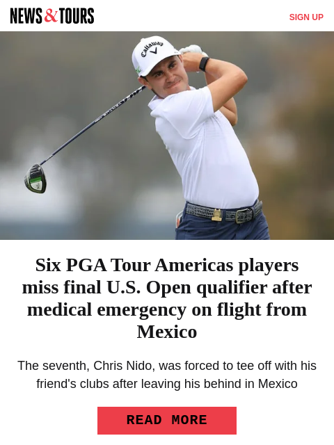 golfdigest newsletter: U.S. Open qualifying: Who’s in, who’s out