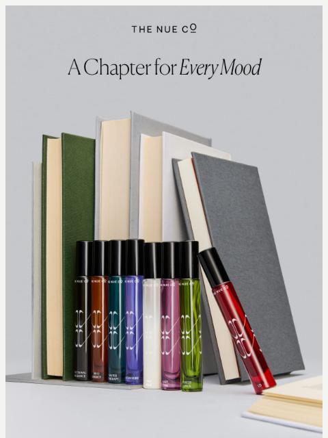 thenueco newsletter: Scent for Every Chapter