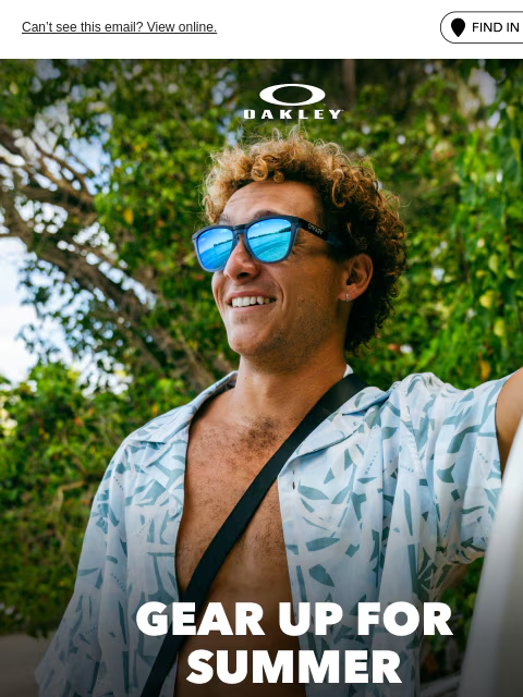 oakley newsletter: Gear Up For Summer With A Bestseller