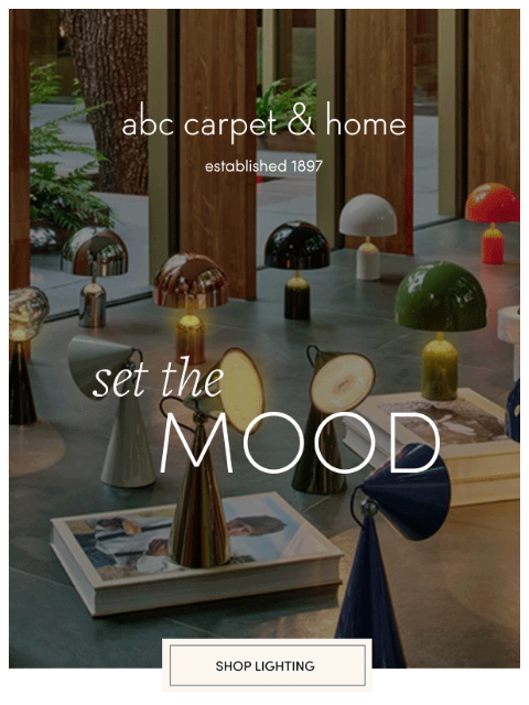 abchome newsletter: Set the Mood