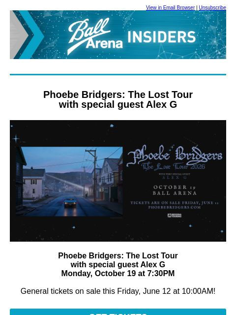 kroenkeentertainment newsletter: Phoebe Bridgers, Hot Wheels Suite Giveaway & Disne...