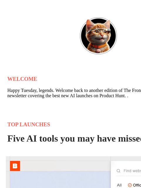 producthunt newsletter: The invoices are coming