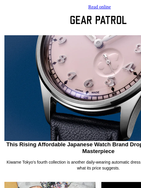 gearpatrol newsletter: This Affordable Japanese Watch Brand Should Be on ...