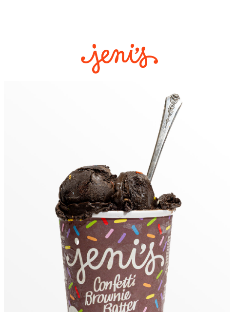 jenis newsletter: CONFETTI BROWNIE BATTER