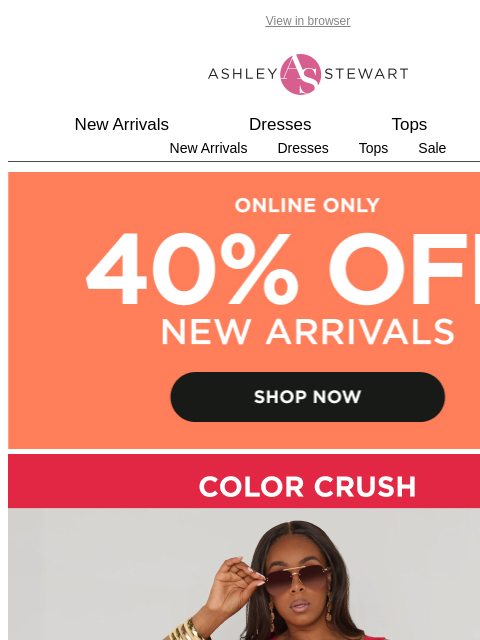 ashleystewart newsletter: Color crush: ❤️🌶️💄💋