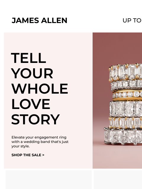 Also save sitewide. Also save sitewide. Also save sitewide. ENGAGEMENT RINGS STUD EARRINGS WEDDING RINGS TENNIS BRACELETS ANNIVERSARY RINGS DIAMOND HOOP EARRINGS SHOP THE SALE *Does not include loose