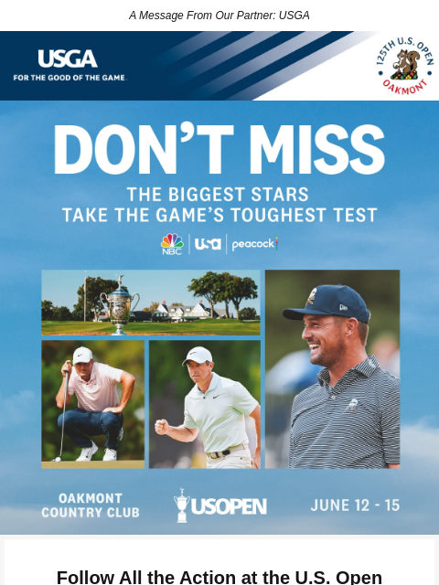 Follow the action at Oakmont. ‌ ‌ ‌ ‌ ‌ ‌ ‌ ‌ ‌ ‌ ‌ ‌ ‌ ‌ ‌ ‌ ‌ ‌ ‌ ‌ ‌ ‌ ‌ ‌ ‌ ‌ ‌ ‌ ‌ ‌ ‌ ‌ ‌ ‌ ‌ ‌ ‌ ‌ ‌ ‌ ‌ ‌ ‌ ‌ ‌ ‌ ‌ ‌ ‌ ‌ ‌ ‌ ‌ ‌ ‌ ‌ ‌ ‌ ‌ ‌ ‌ ‌ ‌ ‌ ‌ ‌ ‌ ‌ ‌ ‌ ‌ ‌ ‌ ‌ ‌ ‌ ‌ ‌ ‌ ‌ ‌ ‌ ‌ ‌ ‌ ‌