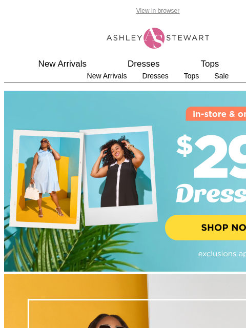 ashleystewart newsletter: Casual = cute 👗