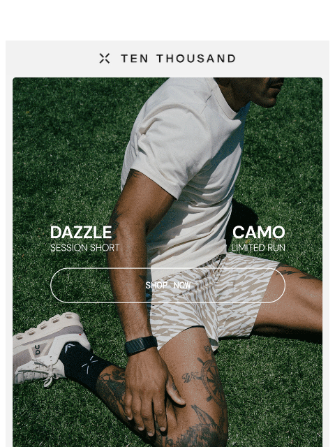 tenthousand newsletter: Just Dropped: All-New Camo