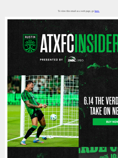 Season 5, Issue 23 To view this email as a web page, go here. Facebook Facebook X X Instagram Instagram This email was sent to: brands.news.subscription@gmail.com This email was sent by: Austin FC