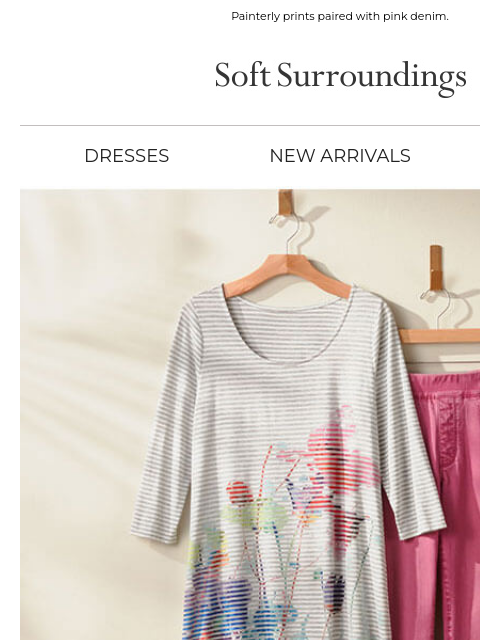 Painterly prints paired with pink denim. ͏ ‌ ͏ ‌ ͏ ‌ ͏ ‌ ͏ ‌ ͏ ‌ ͏ ‌ ͏ ‌ ͏ ‌ ͏ ‌ ͏ ‌ ͏ ‌ ͏ ‌ ͏ ‌ ͏ ‌ ͏ ‌ ͏ ‌ ͏ ‌ ͏ ‌ ͏ ‌ ͏ ‌ ͏ ‌ ͏ ‌ ͏ ‌ ͏ ‌ ͏ ‌ ͏ ‌ ͏ ‌ ͏ ‌ ͏ ‌ ͏ ‌ ͏ ‌ ͏ ‌ ͏ ‌ ͏ ‌ ͏ ‌ ͏ ‌ ͏ ‌ ͏ ‌ ͏ ‌