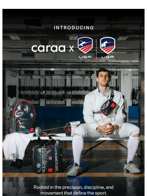 caraa newsletter: It’s here: CARAA × USA Fencing 🤺