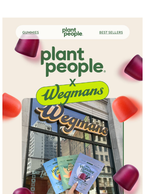 plantpeople newsletter: Wonder is now at Wegmans 🛒