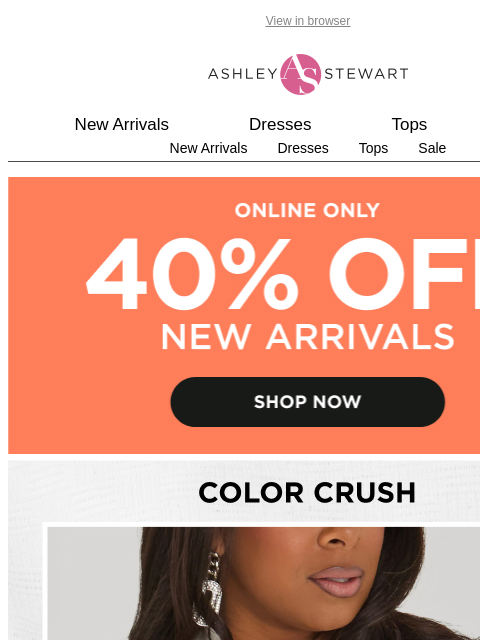 ashleystewart newsletter: Trending now: Bright white 🤍