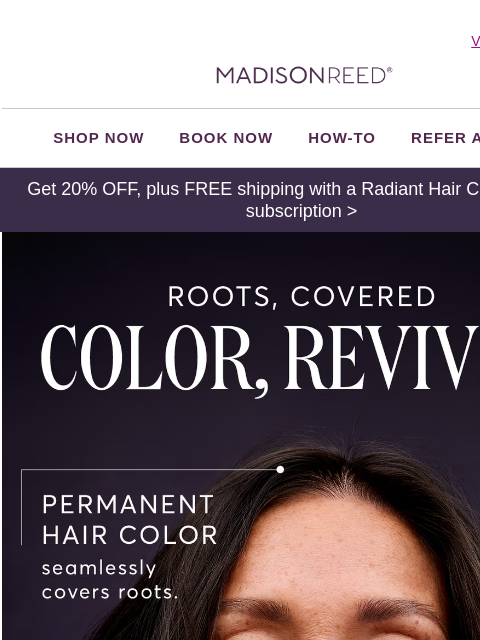 madison-reed newsletter: ➡️ The Missing Piece of Your Color Routine