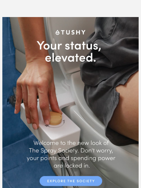 hellotushy newsletter: The Spray Society: Reloaded 💧
