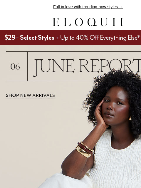 eloquii newsletter: NEW summer crushes 💘