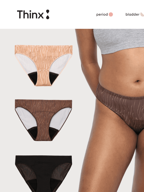 shethinx newsletter: Summer periods are no match