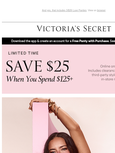 victoriassecret newsletter: Inside: Your Summer Signatures