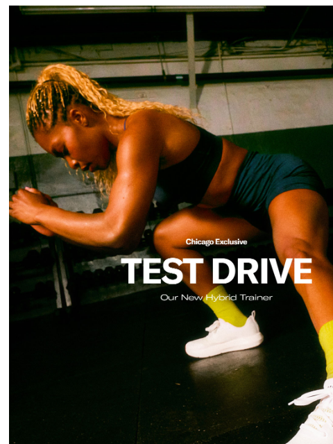 Chicago—Test Drive Our All-New Training Shoe ͏ ͏ ͏ ͏ ͏ ͏ ͏ ͏ ͏ ͏ ͏ ͏ ͏ ͏ ͏ ͏ ͏ ͏ ͏ ͏ ͏ ͏ ͏ ͏ ͏ ͏ ͏ ͏ ͏ ͏ ͏ ͏ ͏ ͏ ͏ ͏ ͏ ͏ ͏ ͏ ͏ ͏ ͏ ͏ ͏ ͏ ͏ ͏ ͏ ͏ ͏ ͏ ͏ ͏ ͏ ͏ ͏ ͏ ͏ ͏ ͏ ͏ ͏ ͏ ͏ ͏ ͏ ͏ ͏ ͏ ͏ ͏ ͏ ͏ ͏ ͏ ͏ ͏