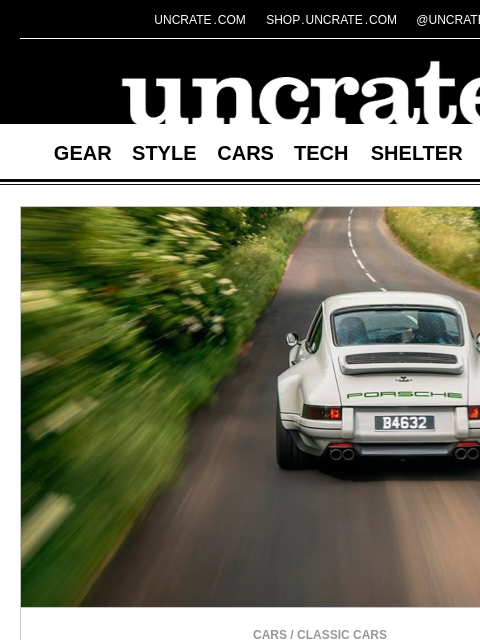 uncrate newsletter: Theon Design Porsche 911 964 Restomod & more
