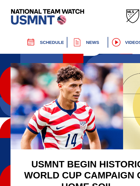 mlssoccer newsletter: Your USMNT FIFA World Cup cheat sheet