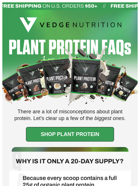 vedgenutrition newsletter: 📖 The answers you seek!