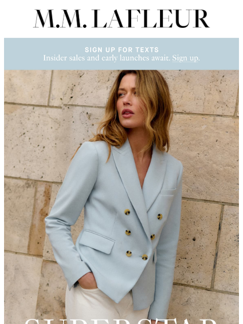 mmlafleur newsletter: Star of the show.