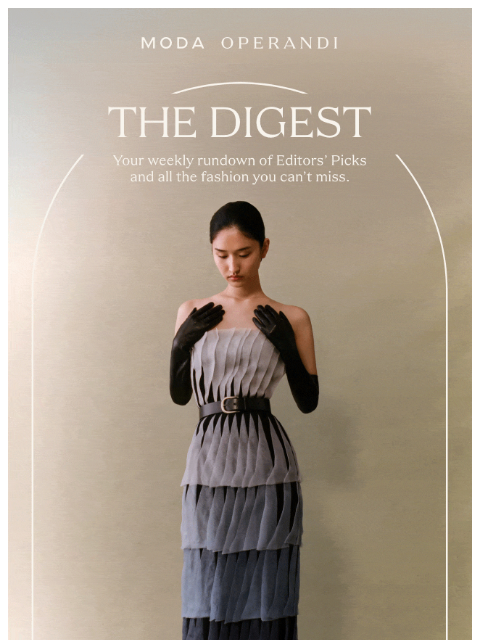 modaoperandi newsletter: Gowns with PERSONALITY